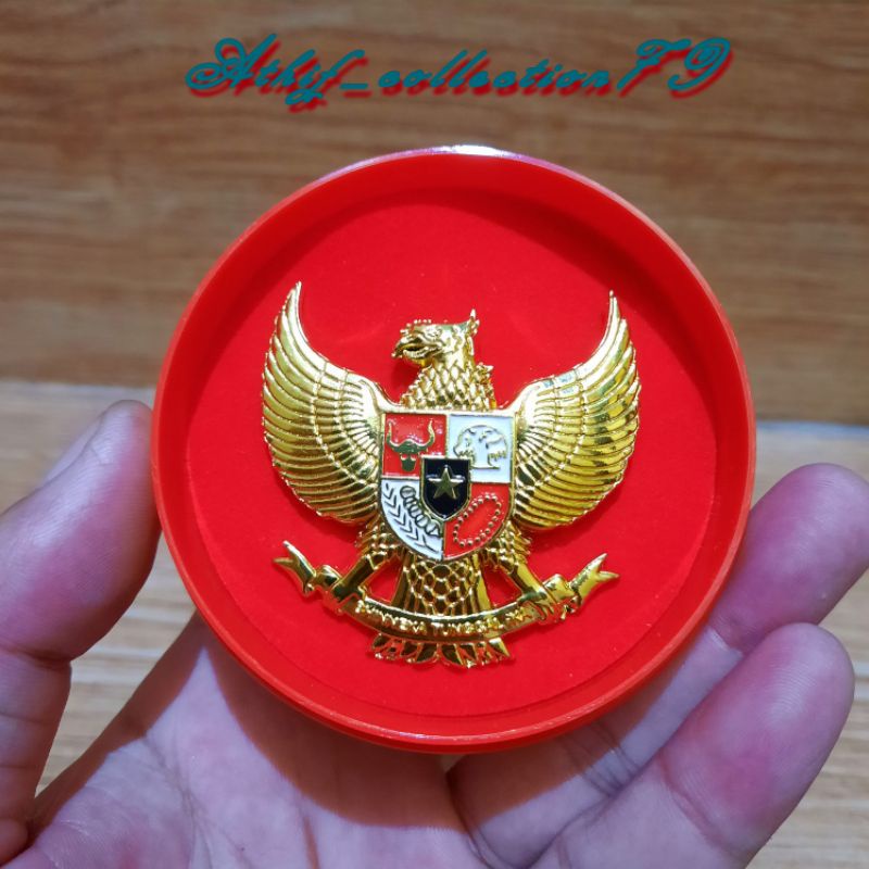 Pin Garuda Kuningan Cor 5cm Pin Garuda Peniti