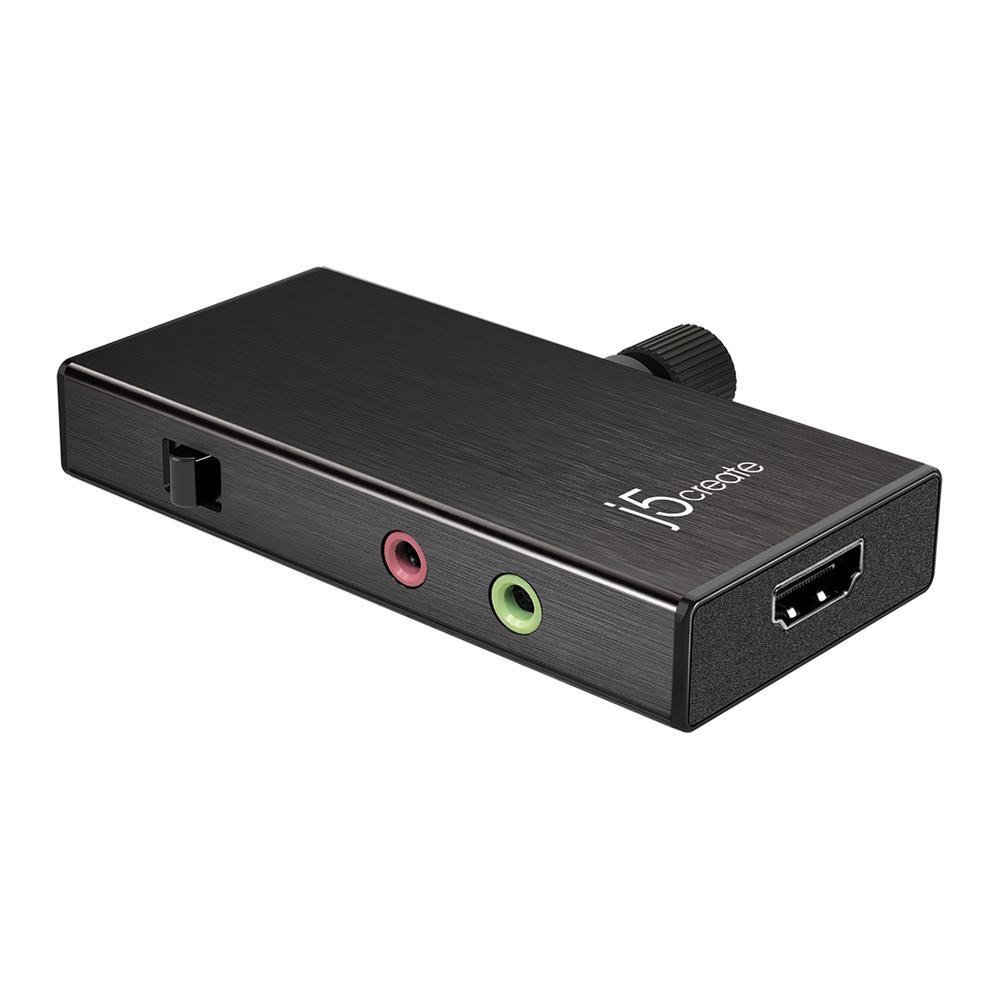 j5create JVA02 Live Capture Adapter HDMI to USB-C with Power Delivery