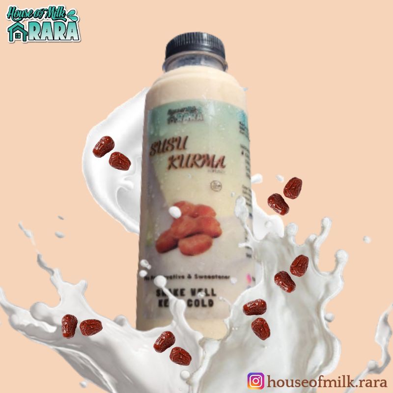 

susu kurma, susu kurma almond, susu kurma pontianak, asi booster, houseofmilkrara