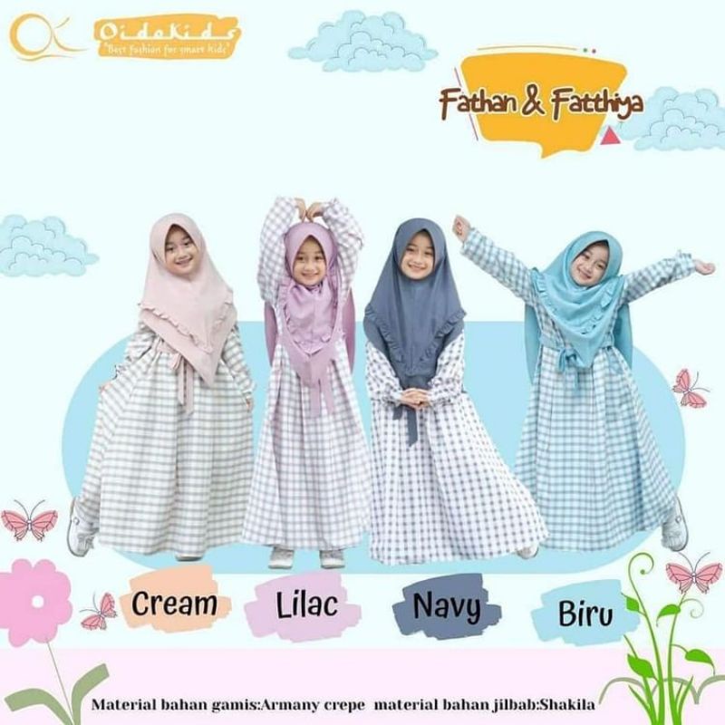 Sarimbit Fathan amp Fatthiya Gamis Oidokids Gamis Bayi