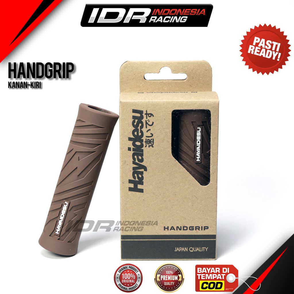 Handfat Handgrip Grip Hayaidesu Storm Stang Sarung Gas Universal Original Nmax Pcx Adv Vario Aerox Xmax Beat Scoopy Mio