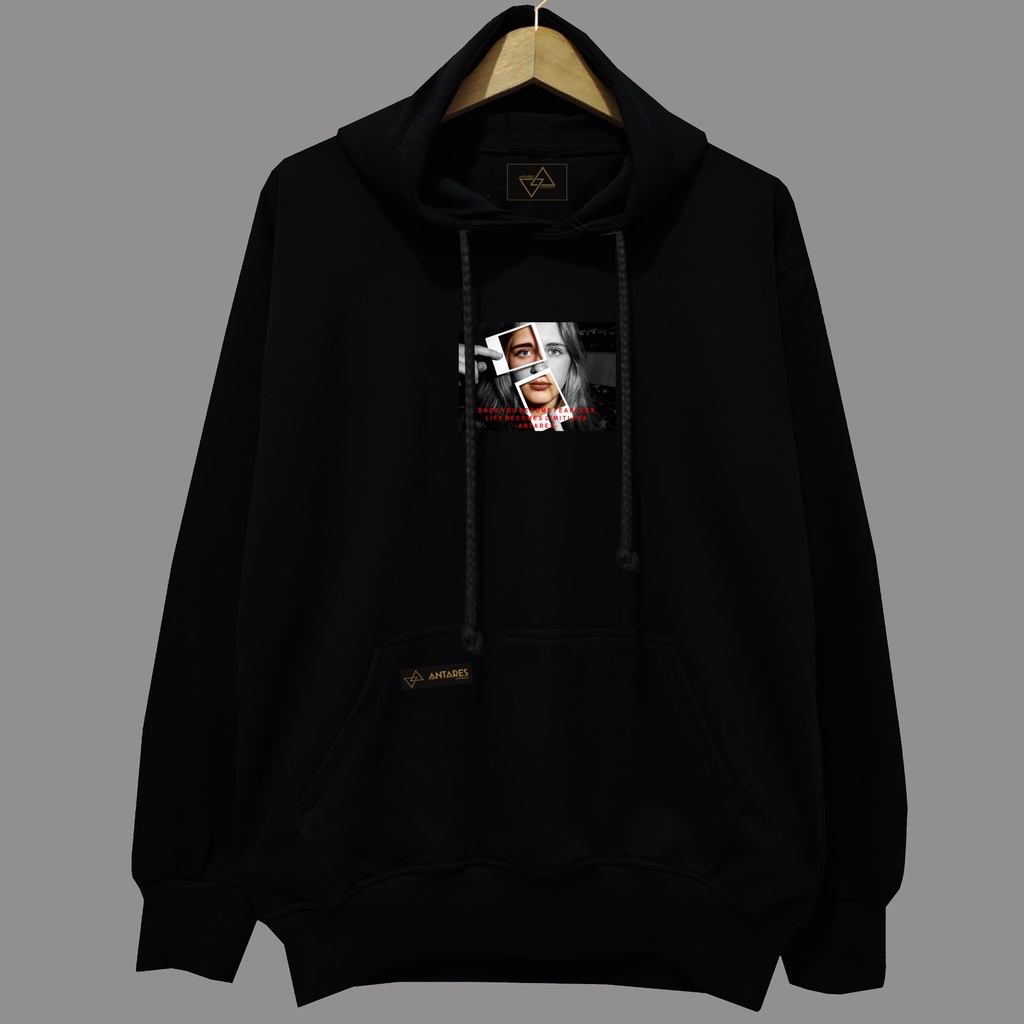 SWEATER HOODIE JUMBO XXL - XXX- BIG SIZE ANTARES ORIGINAL ELLISE