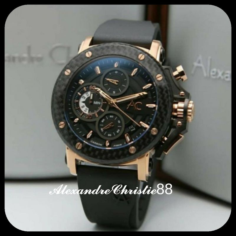 Jam Tangan Pria Alexandre Christie Carbon 9205 AC9205 AC 9205 | Ori