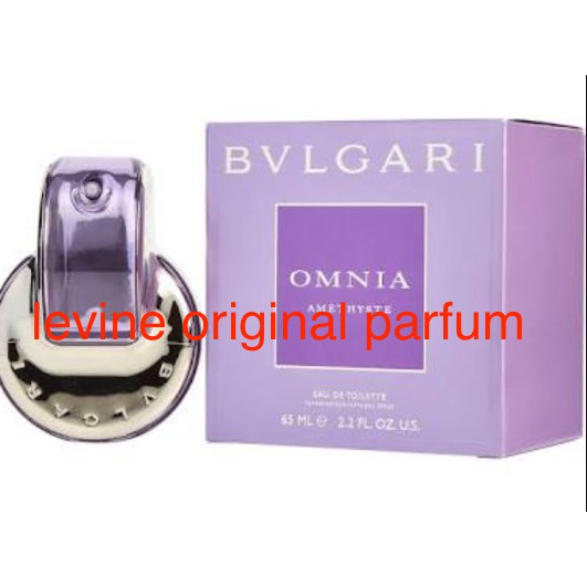Parfum ASLI 100% Bvlgari Omnia Amethyste EDP 65ml ORIGINAL