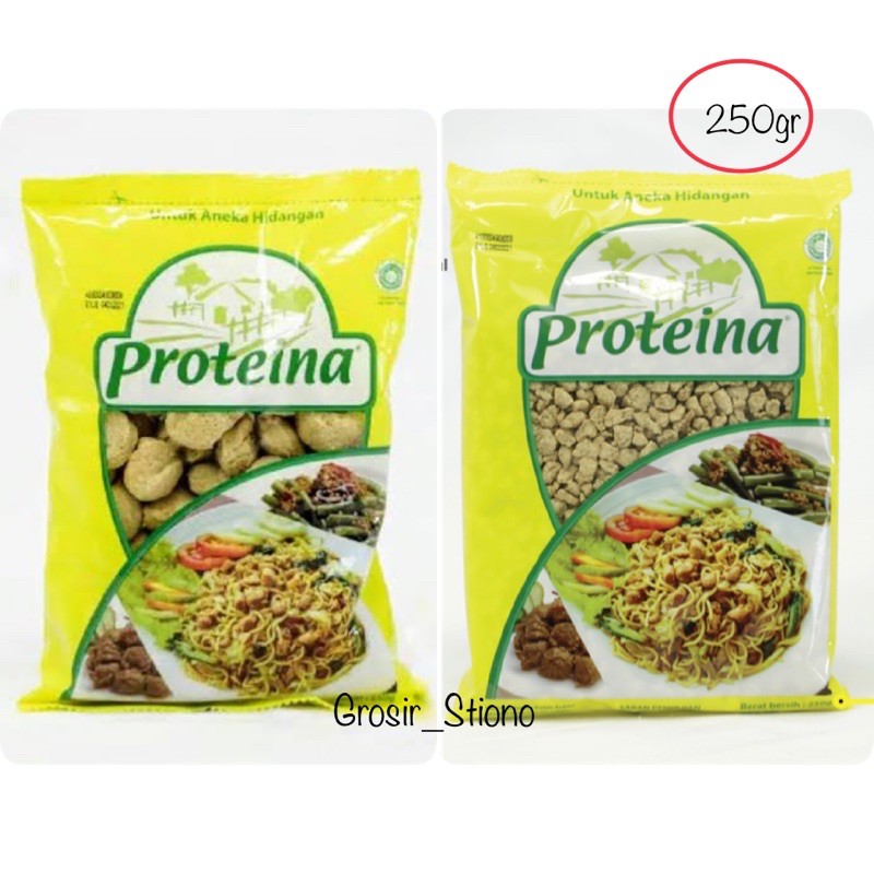 

Proteina 250g L & LS/Daging Vegetarian/Bahan Vegetarian