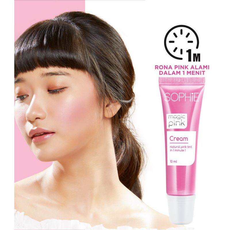 Blush on Cream Magic Pink Sophie Martin