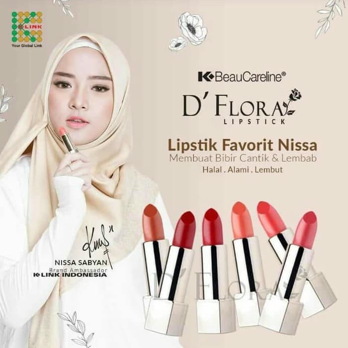 Lipstik Favorit Nissa Sabyan Lipstik Kesehatan D Flora K-Link