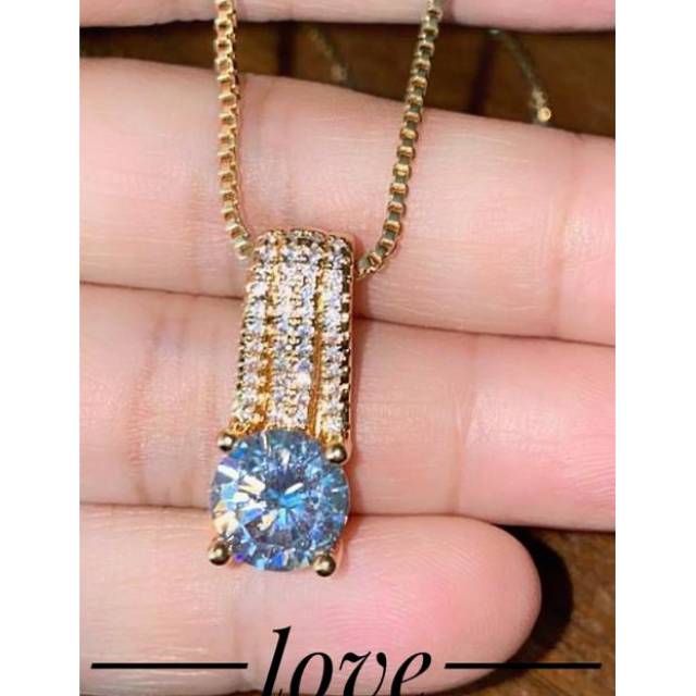 Xuping kalung lapis emas 0425i