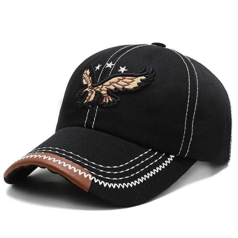 Newest Baseball Cap Fashion new cap Eagle Star Embroidered  Retro Sports golf cap Outdoor Casual sumbrero cap for men