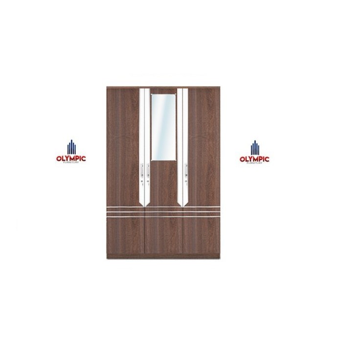Olympic Lemari Kayu Tiga Pintu / Lemari Pakaian Tiga Pintu / MARINO 3P