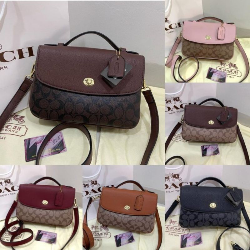 Tas Coach Cassie Crossbody Signature Series 928