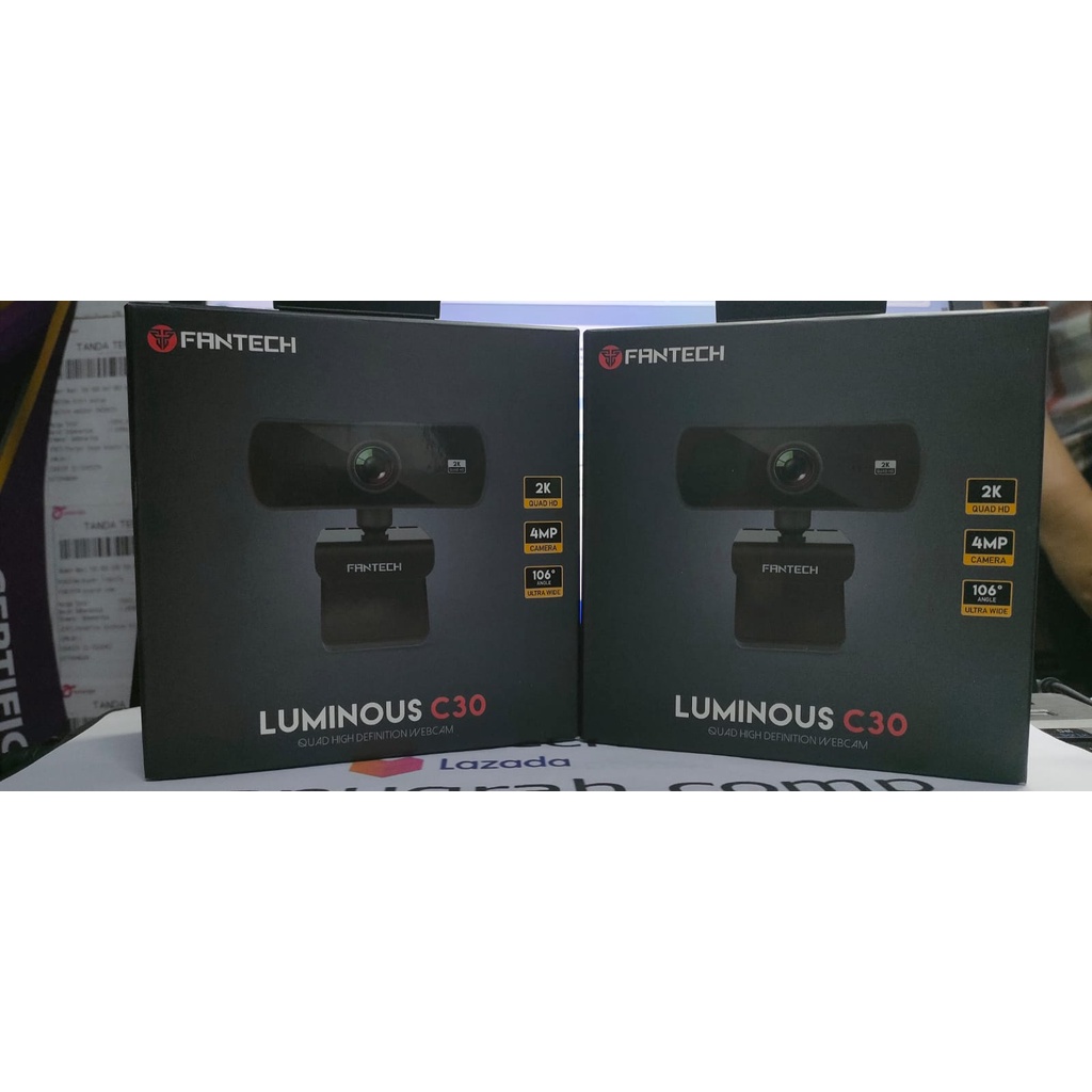 Fantech Webcam 2K 4MP Luminous C30 QHD 1440P - Webcam