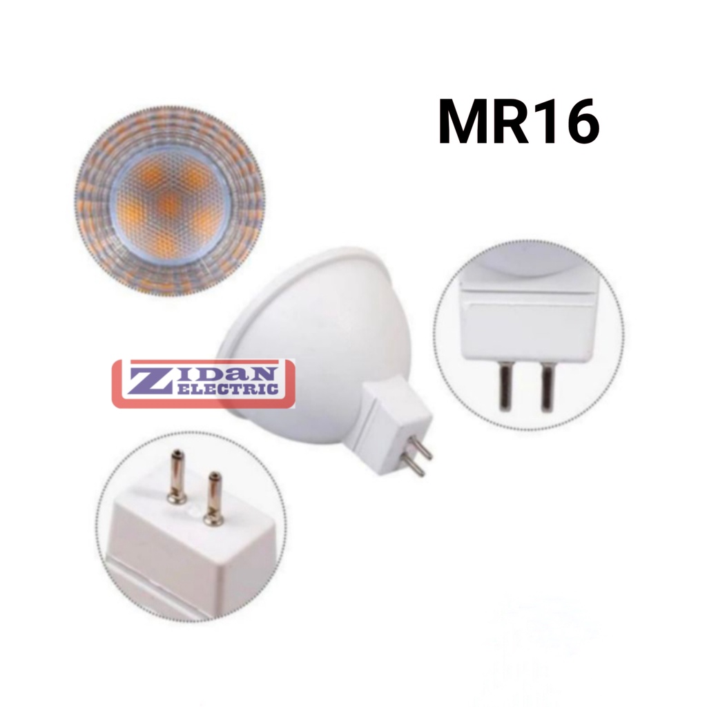 Lampu Led Halogen Sorot Spotlight COB Tusuk MR16 MR 16 E27 5W 5 Watt