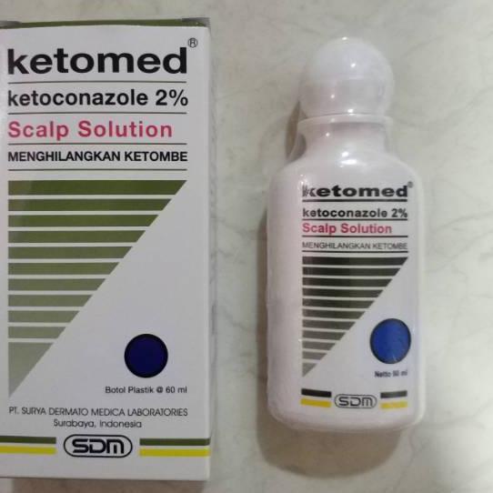 ✷ Ketomed scalp solution - shampoo anti ketombe - shampo ketomed ss ➵