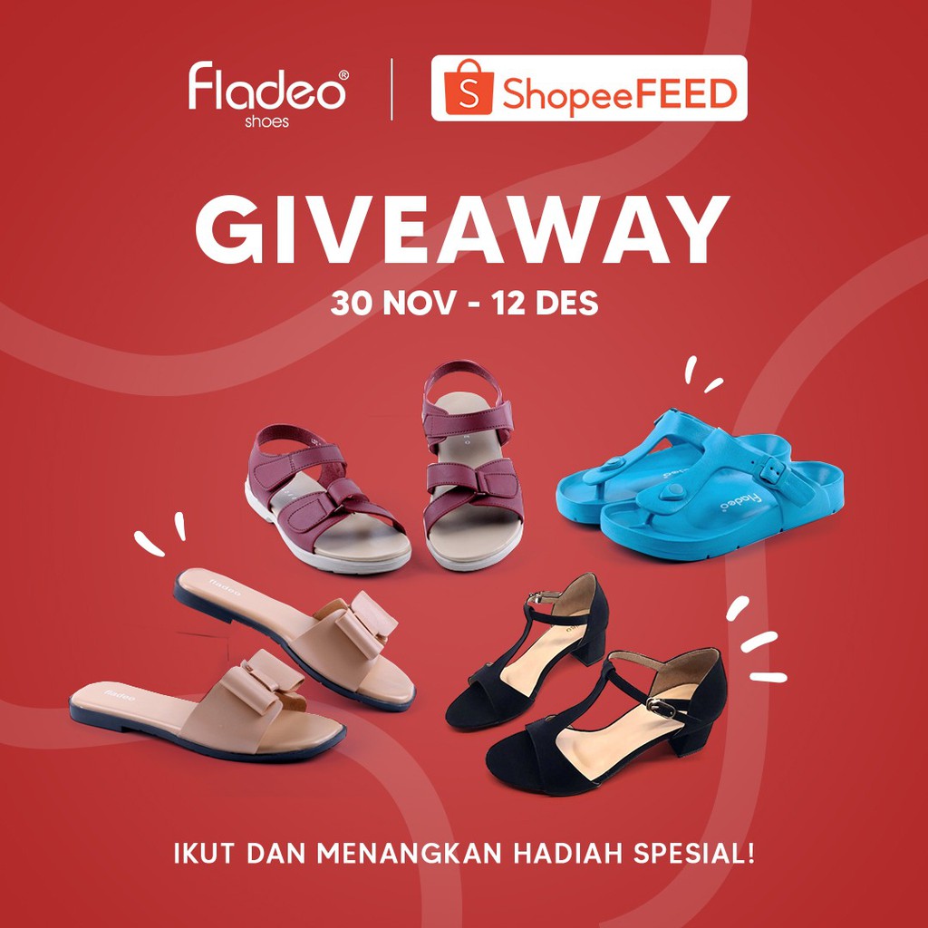 [Shopee Feed] 12.12 Brand Giveaway Fladeo
