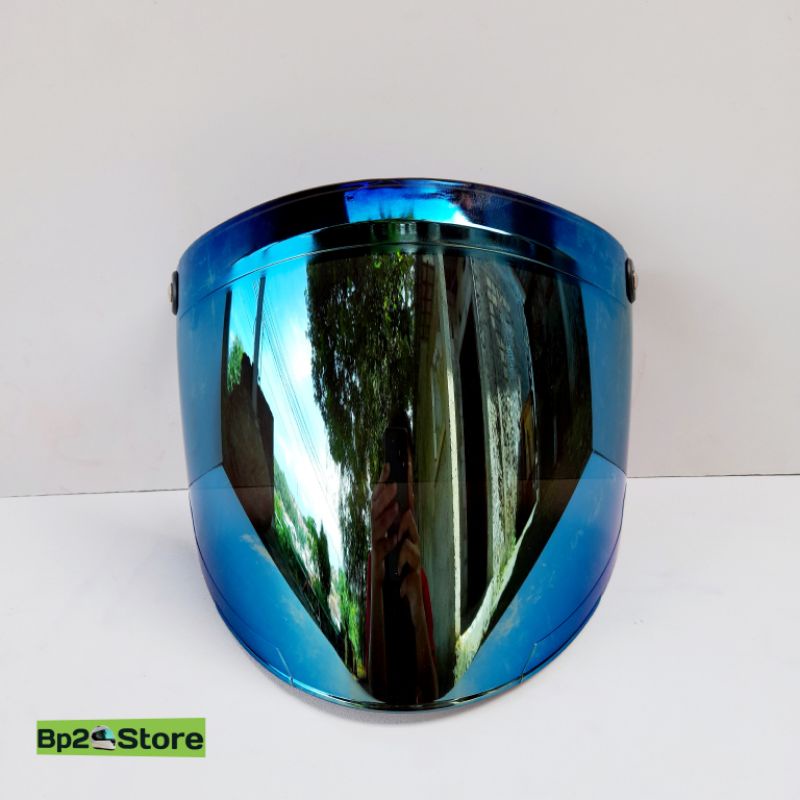 Jual Kaca Helm / Visor Helm Bogo Cargloss Classic Flat Datar Merk Injak