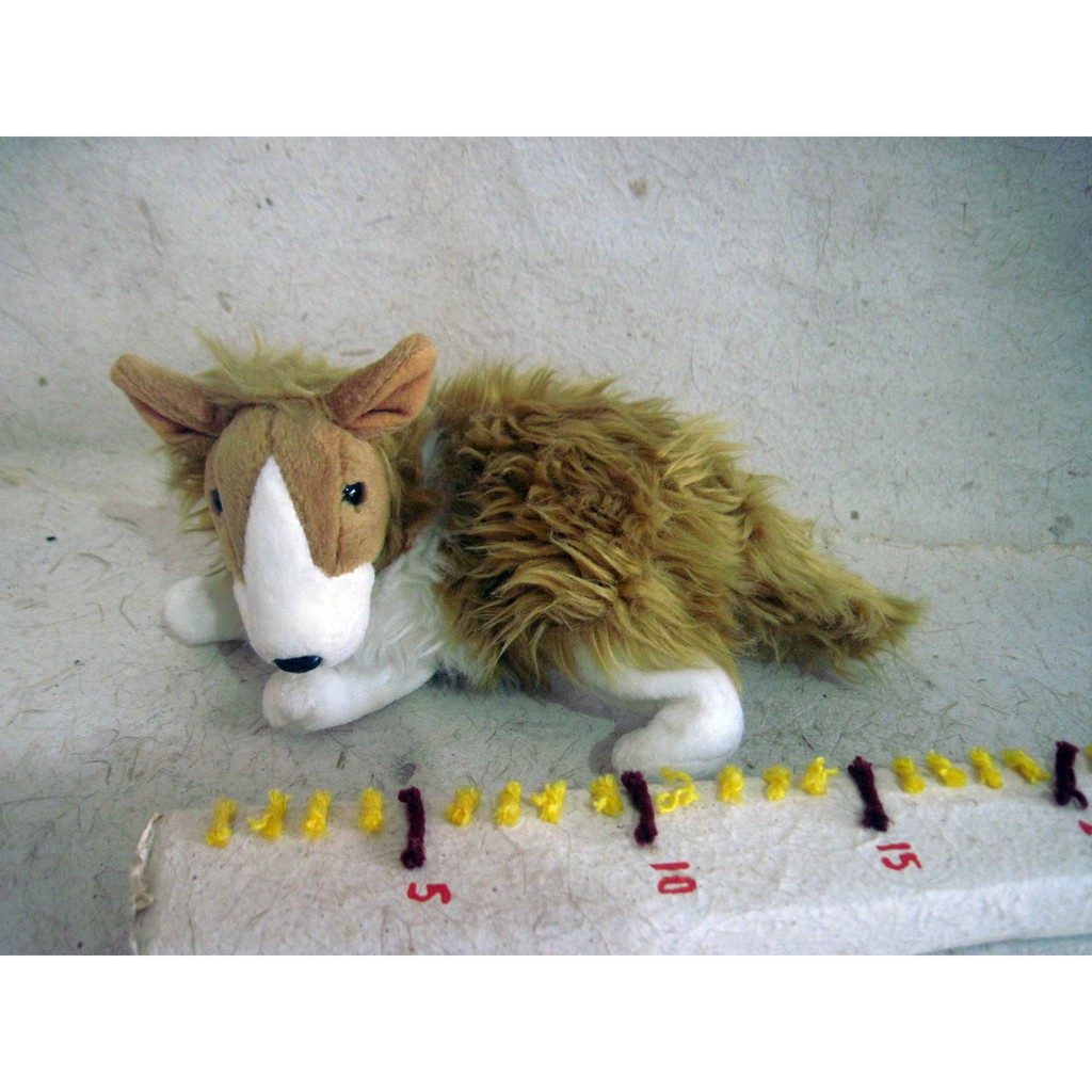 Boneka Lassie Rough Collie Dog Import Doll TY Brand Super Soft Boneka Anjing