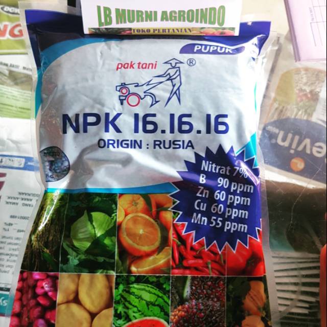  NPK 161616 PAK TANI 1KG Npk Mutiara Shopee Indonesia