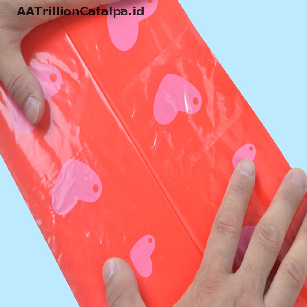 Aatrillioncatalpa 5Pcs Stiker Patch PVC Transparan Anti Air Untuk Outdoor
