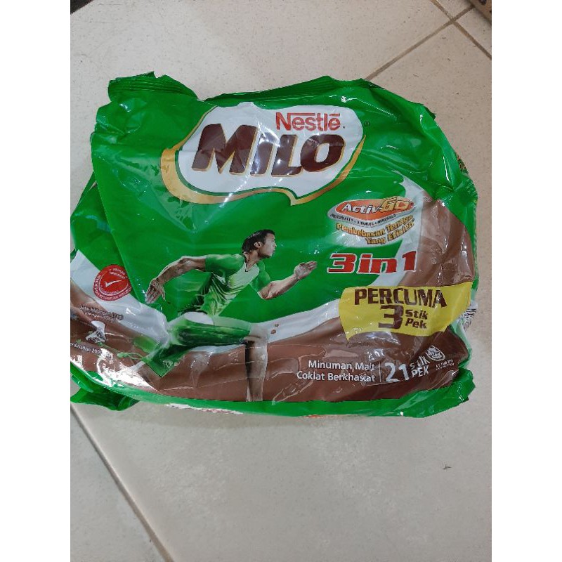 

milo stick 3 in 1 Malaysia
