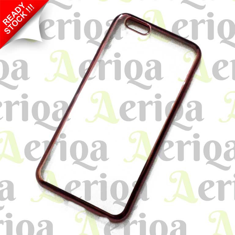 Case TPU Shining Chrome iPhone 6 plus / 6s plus - Silicon / Soft Case