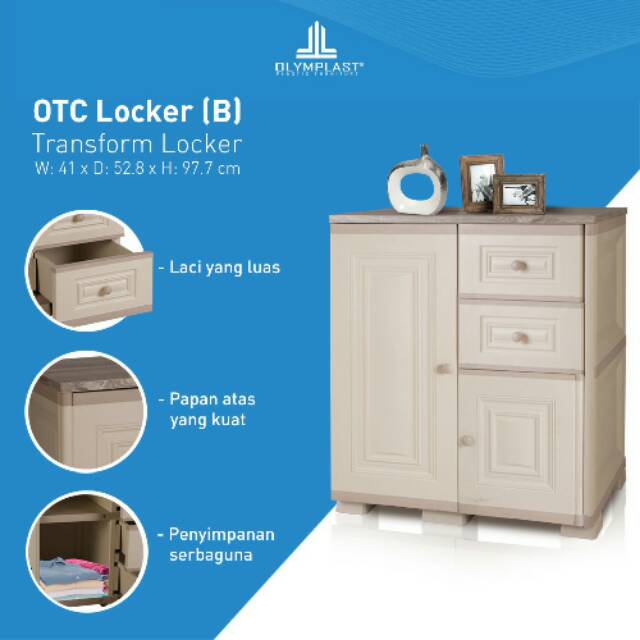 OLYMPLAST OTC LOCKER B, LEMARI OLYMPLAST
