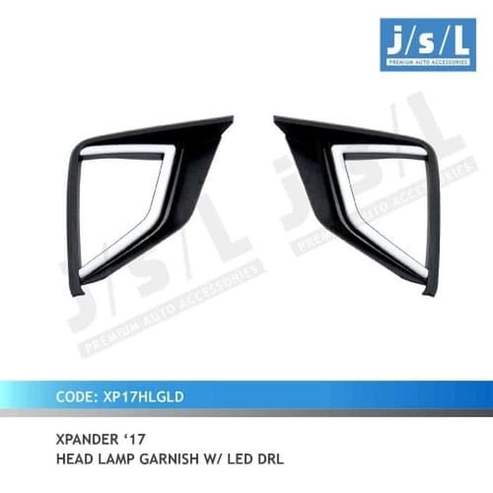 Garnish Lampu Depan XPANDER With LED DRL