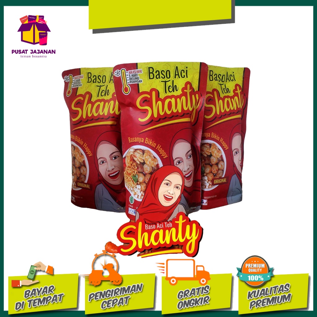 

Boci Baso Aci Original Teh Shanty Khas Garut pusat jajanan bandung