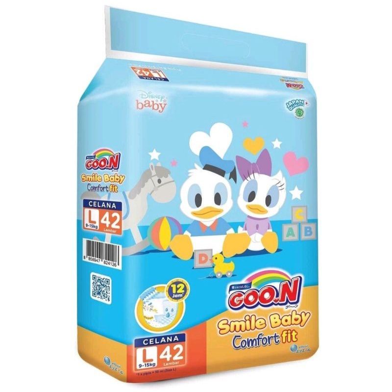 Goon Smile Baby Comfort Fit M34/L30/XL26/XXL24/M50/L44/XL38