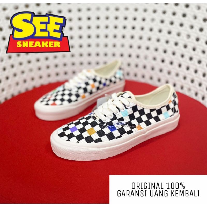 Vans authentic 44dx needlepoint checkerboard