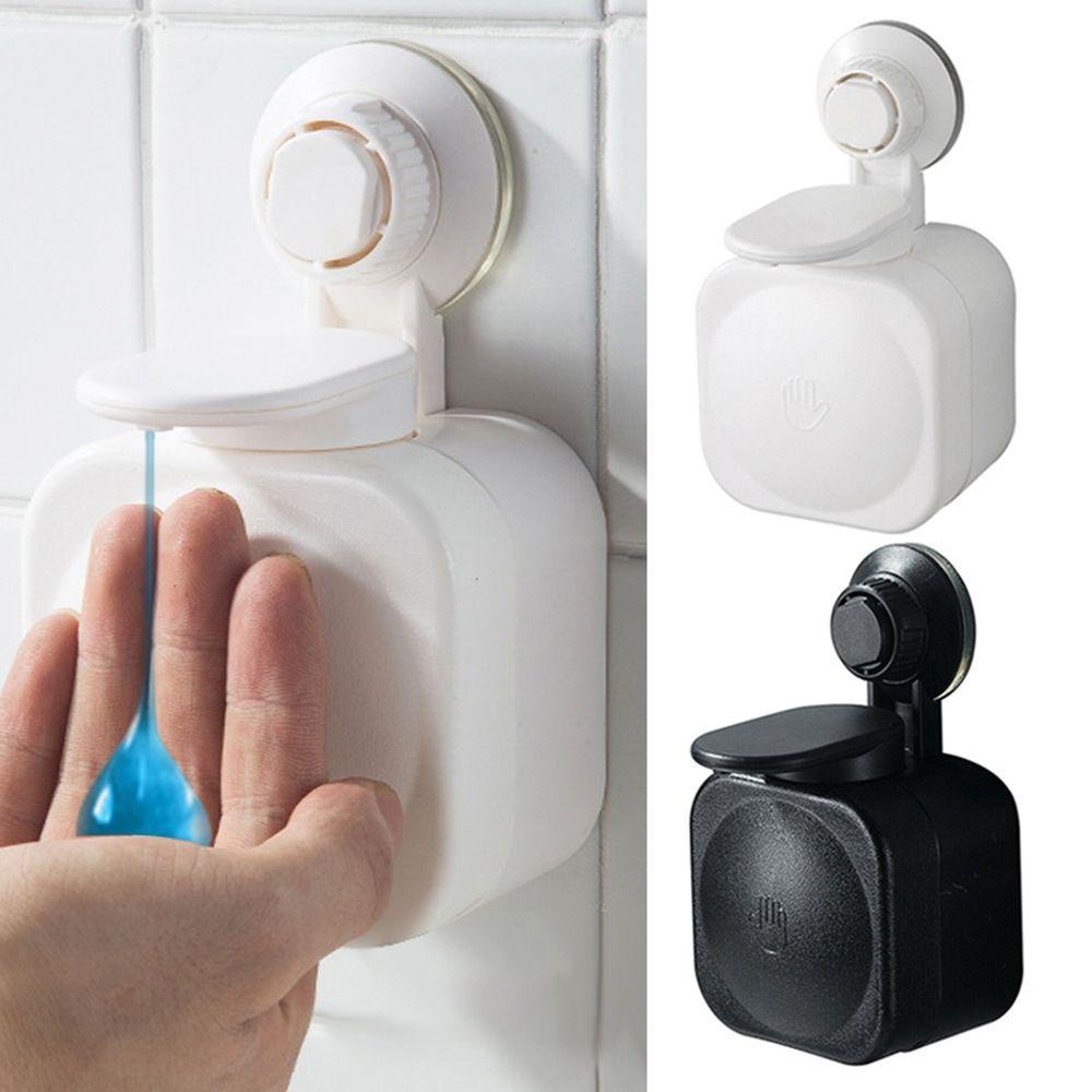 【 ELEGANT 】 Dispenser Sabun Anti Air ABS Waterproof Suction Cup Organizer