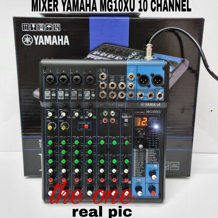 Yamaha Mixer Audio Mg10 Xu / Mg 10 Xu Mixer Yamaha Original Baru