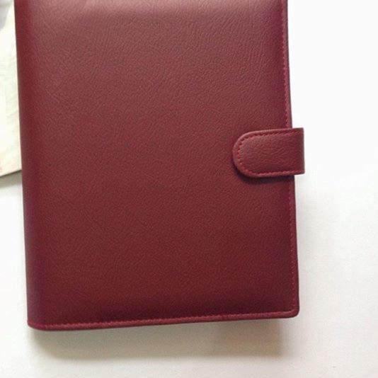 

66R✪ Binder Polos Maroon Barang Bagus