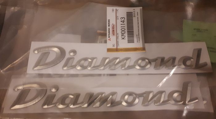 Emblem Mark Asli Diamond Kuda