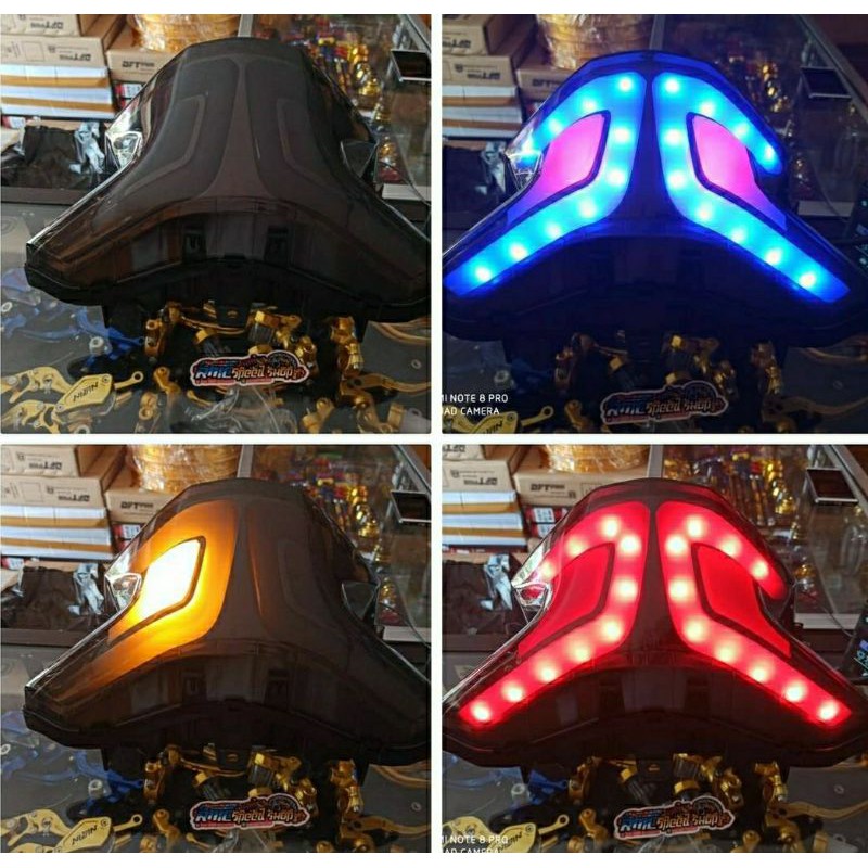 stoplamp lampu pcx lokal
