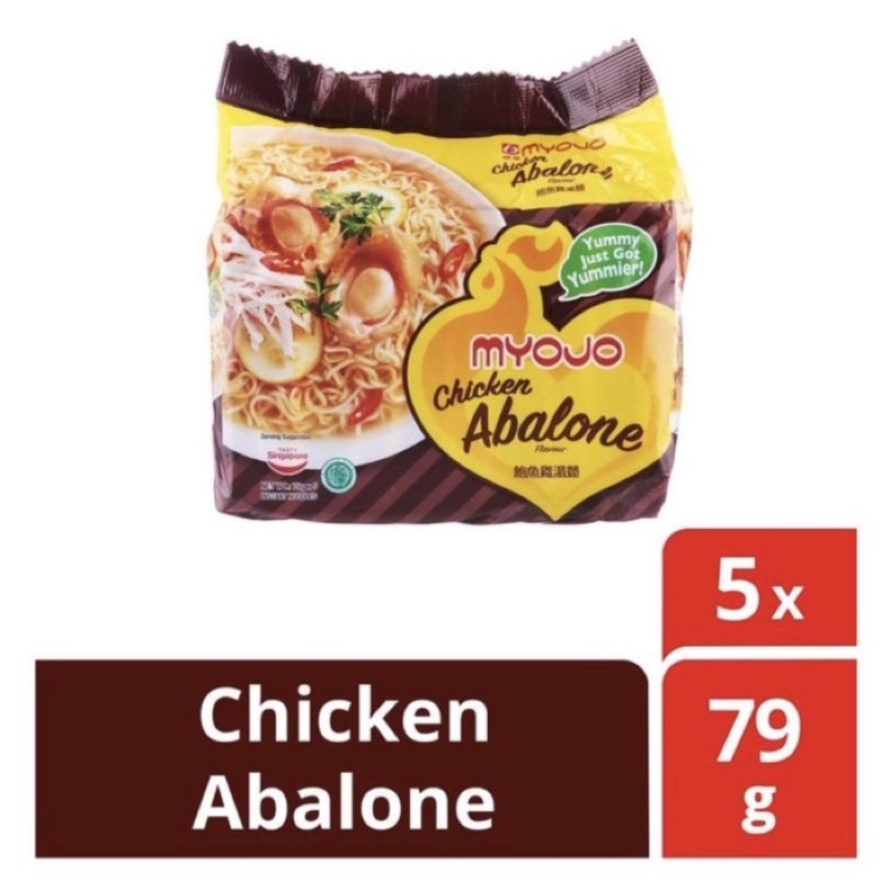 

Myojo Instant noodles Chicken Abalone