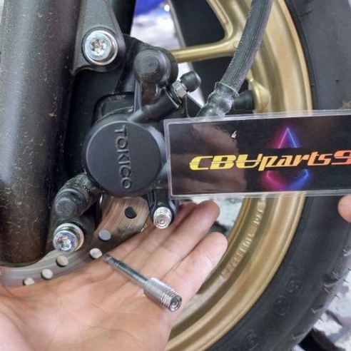 Baut kaliper pin tojosan kaliper honda stenliss spiral