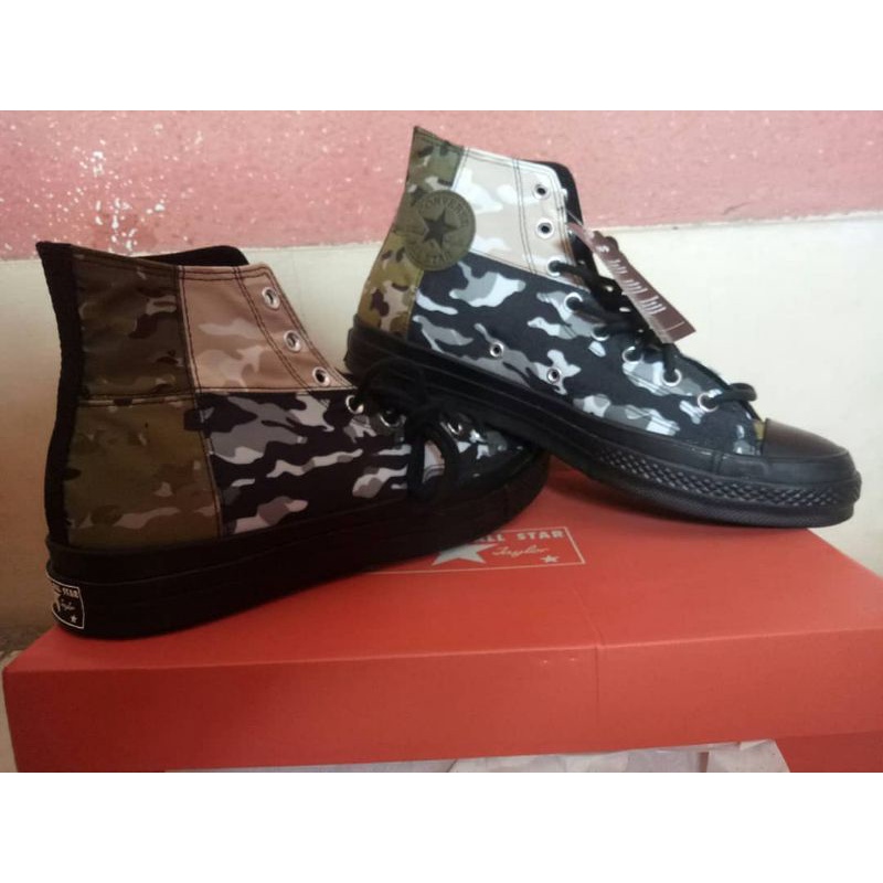 Converse blocked camo BNIB