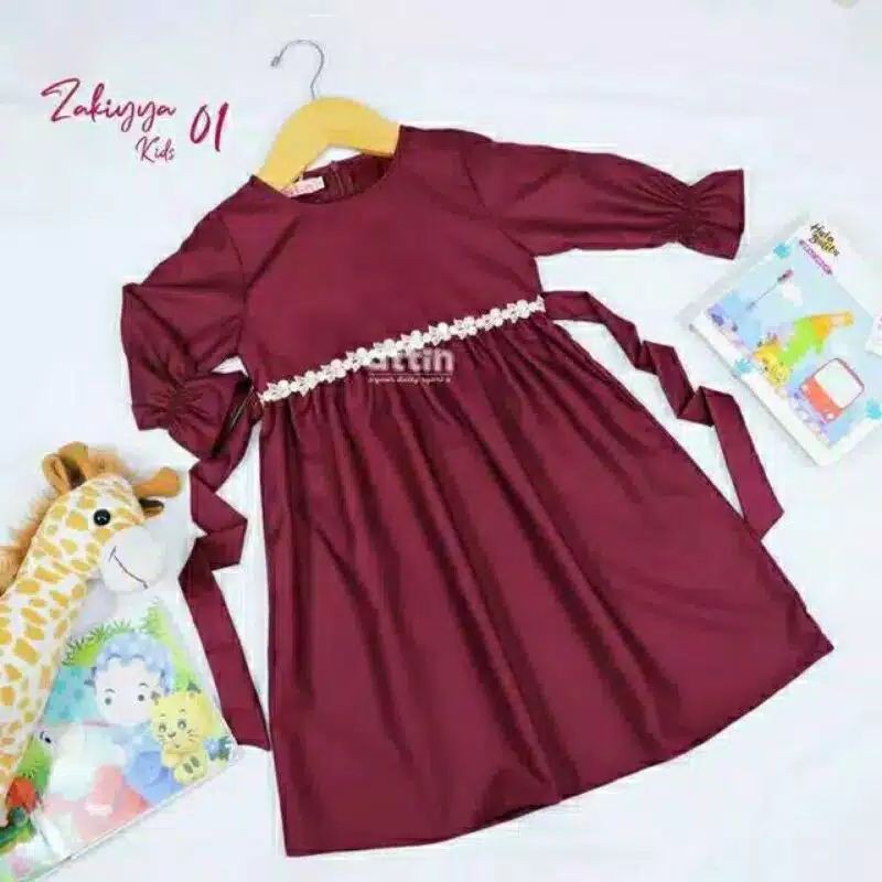 GAMIS TOYOBO ANAK RENDA/gamis renda