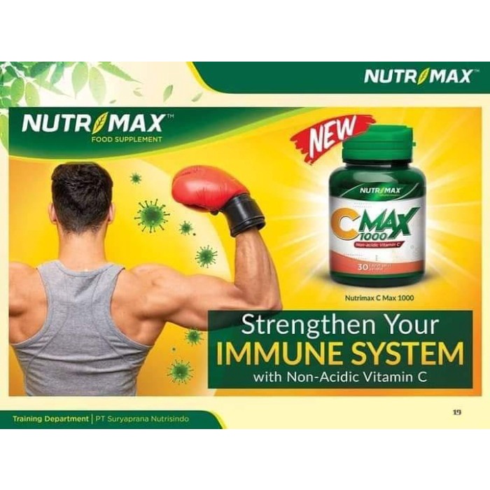 Cintramelin Nutrimax C Max 1000Mg Vitamin Cmax Vit Imun Tablet Plus 1000Mg Alami