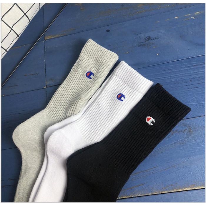 Socks | Cp005 Kaos Kaki Panjang Champion Original Socks Olahraga