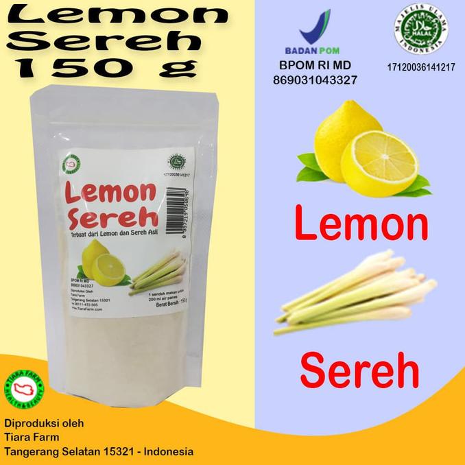 

Big Sale Lemon Sereh 150 g - Tiara Farm Big Sale