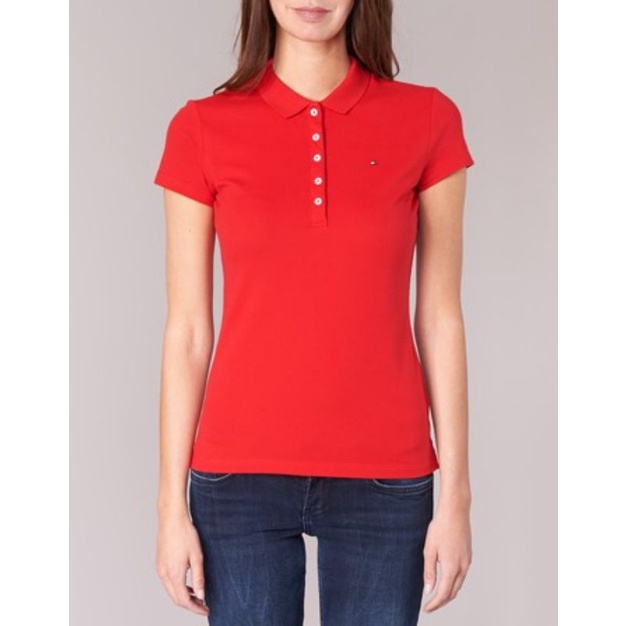 T*MMY H*LFIGER NEW CHIARA POLO WOMEN T SHIRT-KAOS WANITA