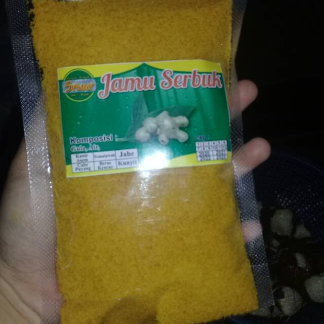 

Jamu serbuk temulawak ,kunir,sereh.//jamu instan//sari temulawak