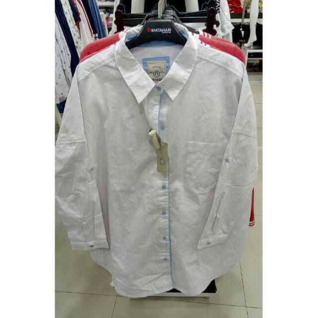 Kemeja putih wanita Nevada