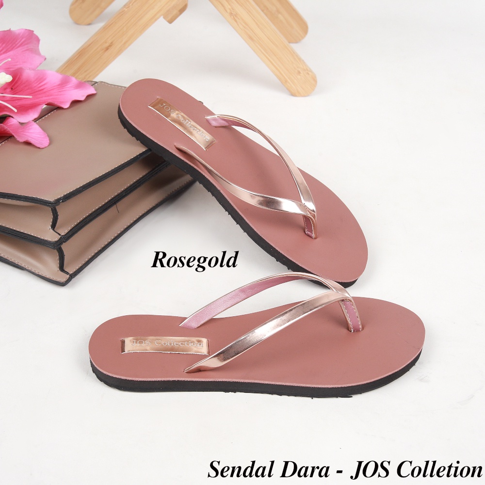 Sendal Jepit Wanita Flat - Dara by Jos Collection