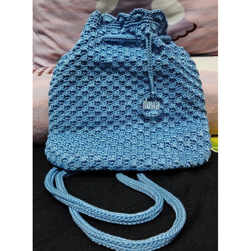 Tas ransel rajut Dowa