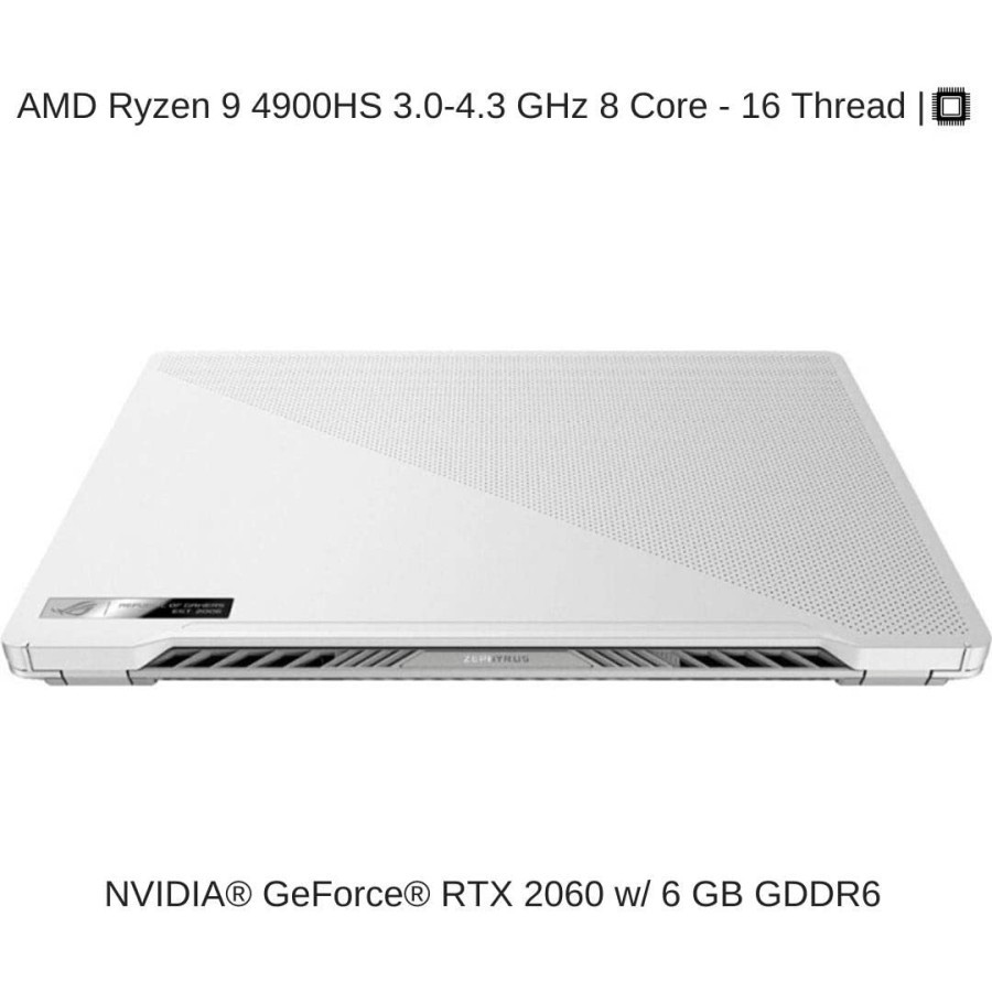 Zephyrus G14 GA401IV R9 4900HS 16GB 1TB ssd RTX2060 6GB 14" FHD IPS