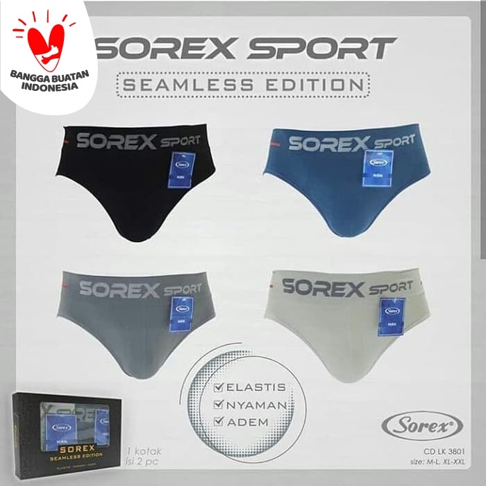 Jual Sorex Man Art M Box Isi Pcs Cd Celana Dalam Sempak