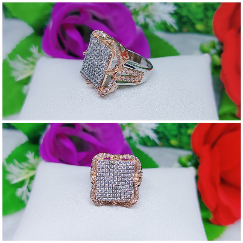 Cincin xuping kombinasi permata 51A-53A